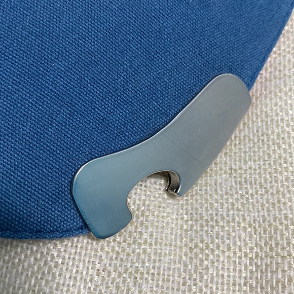 Big Sky Carvers Bottle Opener Blue With A Bison  Adjustable - Picture 2 of 5